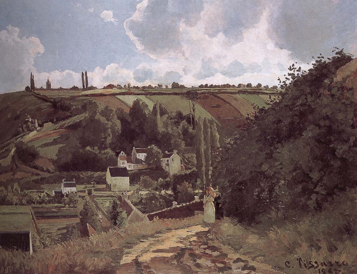 Camille Pissarro Loose multi-tile this Canada thunder hillside